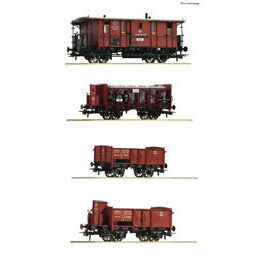 4-tlg. Set: Güterzug, K.P.E.V