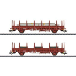H0 2er-Set Rungenwagen SNCB