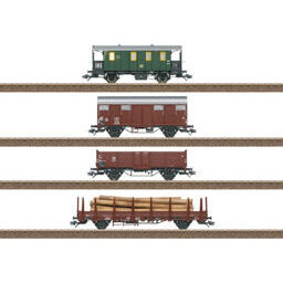 H0 4er-Set Güterzug DB