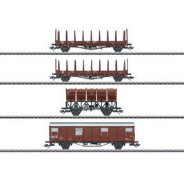 H0 4er-Set Güterwagen DB