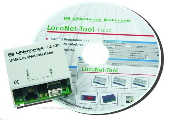 USB-LocoNet-Interface + LocoN
