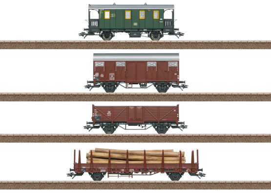 H0 4er-Set Güterzug DB